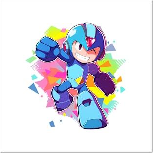 megaman Posters and Art